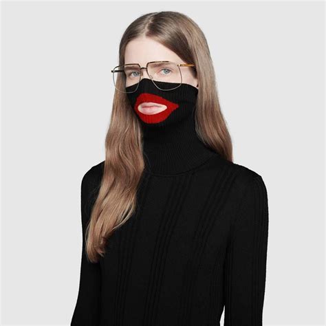 balaclava sweater gucci|Gucci turtleneck.